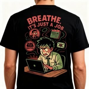 Breathe, It’s Just a Job — Tee